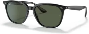 Ray-Ban RB4362 Square Sunglasses For Men For Women   BUNDLE With Designer iWear Complimentary Eyewear Kit
