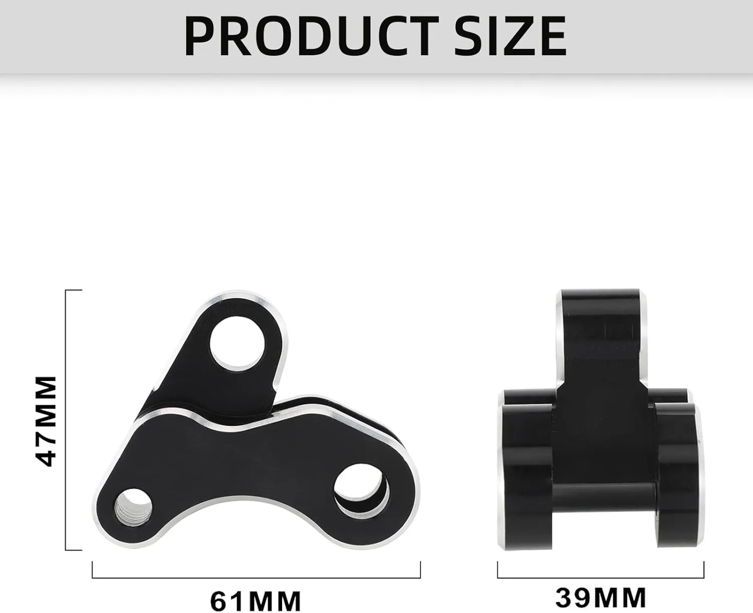 Rear Shocks Lowering Kit for Navi110,CNC 7075 Aluminum Motorcycle Rear Lower Kit for Navi 110 2022 2023 2024 2025 -Red