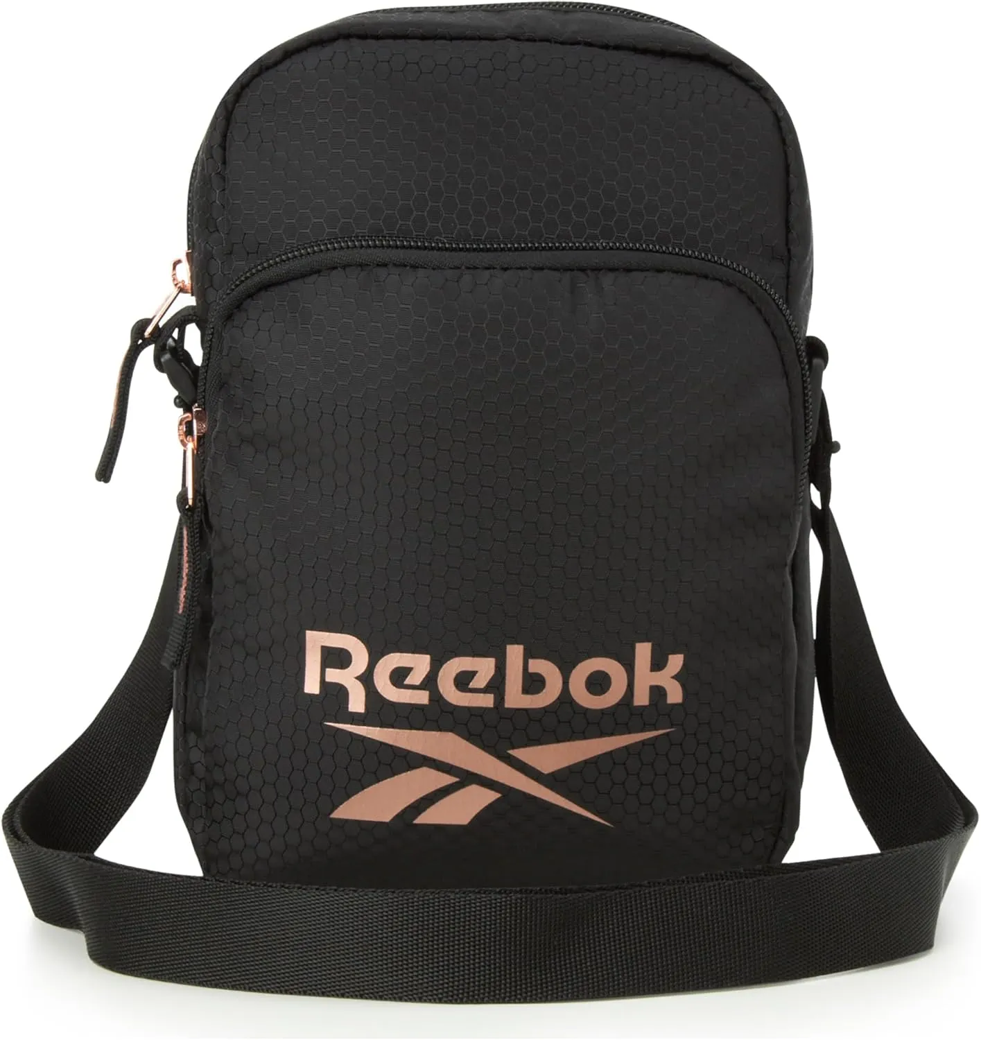 Reebok Womens Crossbody Bag - Lightweight Small Crossbody Bags for Women, Compact Casual Sling Shoulder Bag for Everyday Use