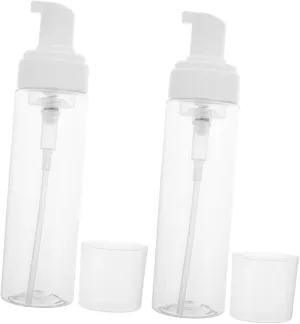 Refillable Travel Foaming Pump Bottle Hand Soap Shampoo Dispenser for Shampoo Portable Plastic Bottles