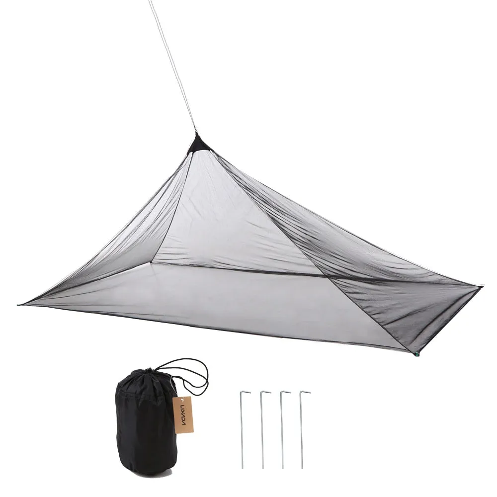 Repellent Ultralight Tent Mesh Outdoor Mosquito Shelter Outdoor Clean lines Camping Net Net Lixada Tent Mesh Pyramid Fall discount Camping Bugs Insect