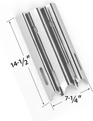 Replacement Kit for Jenn-air JA460, JA461, Great Outdoors GP400 & Vermont Castings VCS4006, VCS4017, VCS4027, VCS4037, VCS500, VM406, VM450, VM456, VM600, VSC4007 Gas Models Includes 4 Burners & 4 Hea