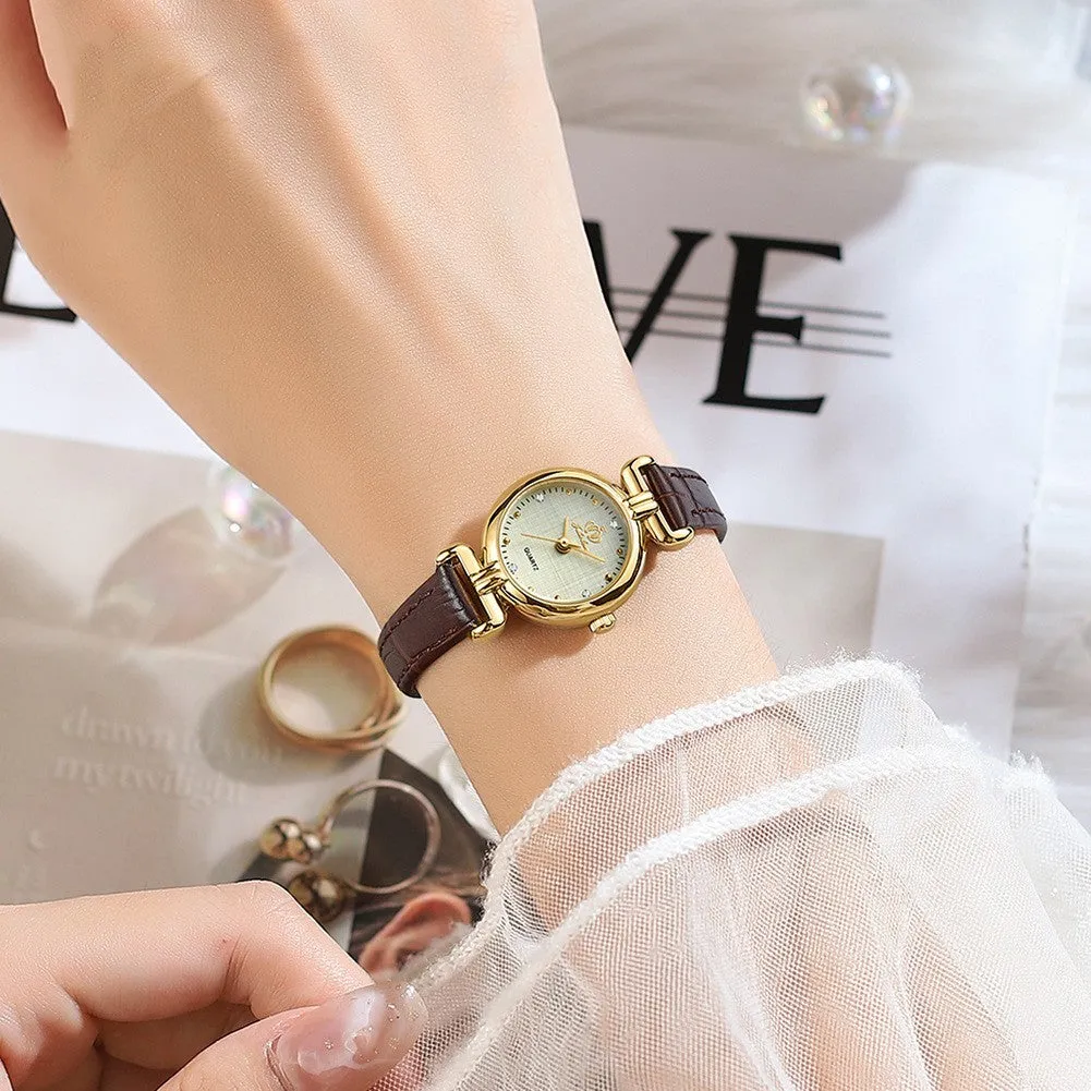 Retro Lightweight Small Kit Exquisite Watch Belt Quartz Watch