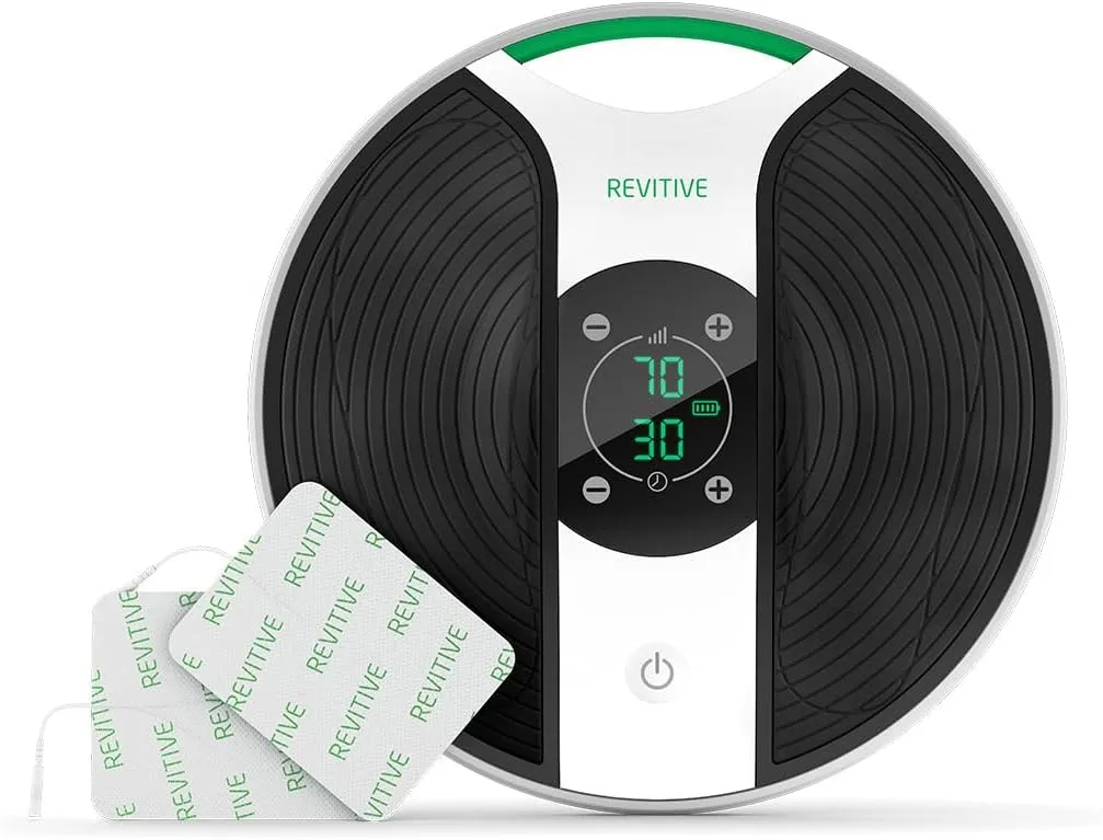 Revitive Medic Knee Circulation Booster, Fight Knee Pain Drug-Free, from The Feet Up and The Thigh Down