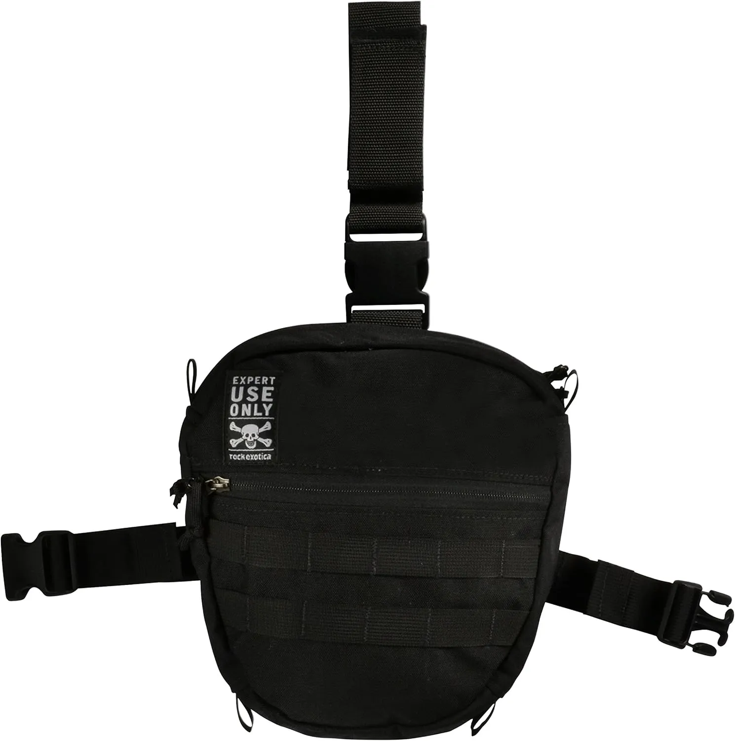 Rock Exotica Large Black Aztek Pro Leg Bag P41BAGPRO