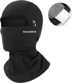 ROCKBROS Balaclava Ski Mask for Men Cold Weather Scarf Windproof Thermal Winter Neck Warmer Hood for Cycling Hiking