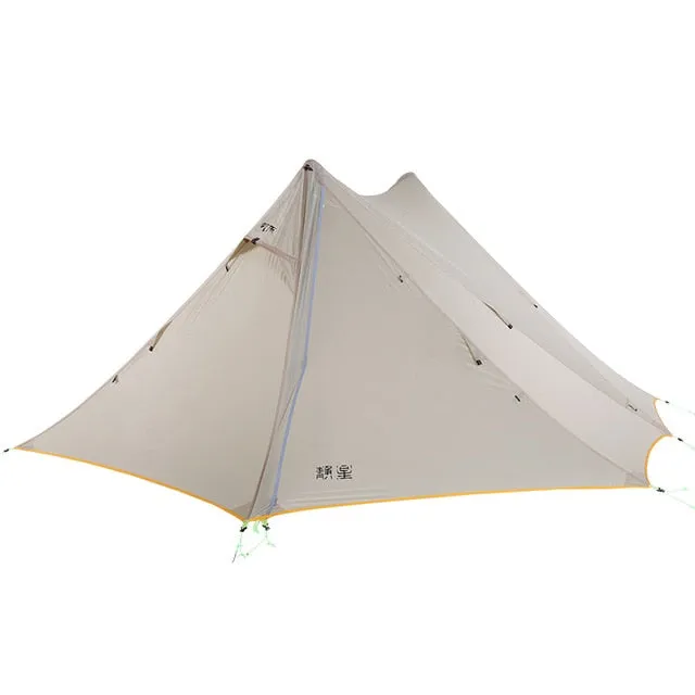 Rodless 15D 3 silicone Tarp Tent Efficient Custom design Professional Season