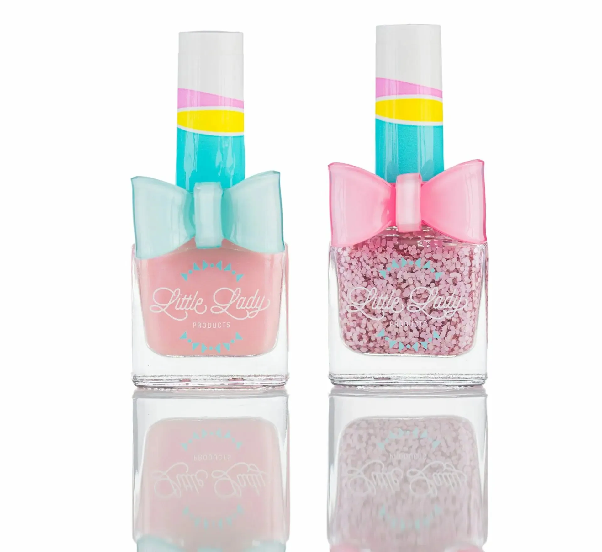 Rosey Ballerina Duo Scented Nail Polish