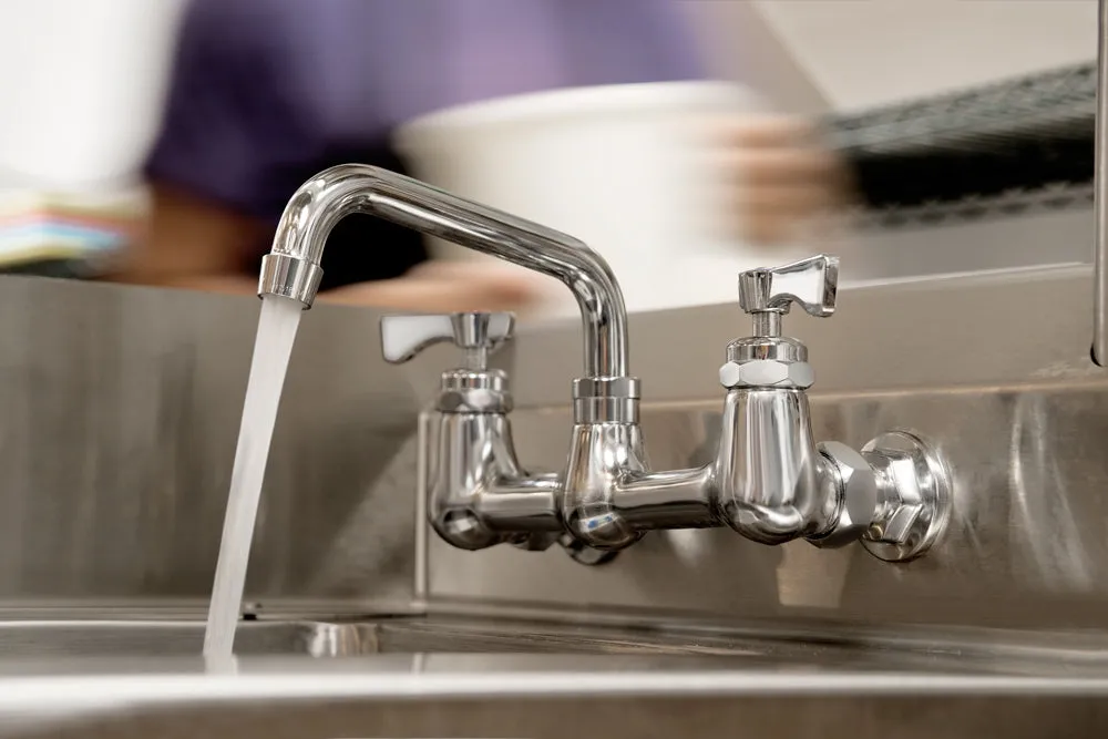 Royal Series 8" Center Wall Mount Faucet with 10" Spout - 14-810L