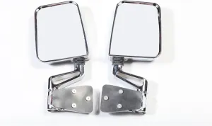 Rugged Ridge | Door Mirror Kit, Dual Focus, Chrome | 11018.01 | Fits 1987-2002 Jeep Wrangler YJ/TJ