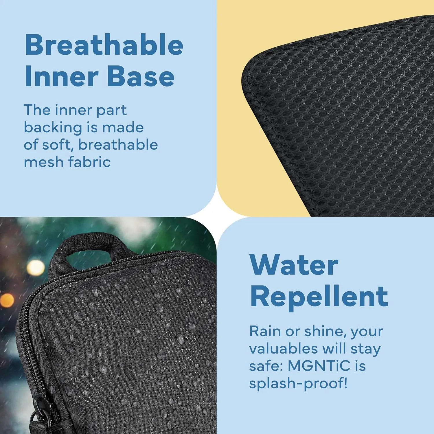 Running Phone Holder for Running Men and Women - Patented Hands-Free Thigh Running Bag for Phone, Travel and Gym Magnetic Leg Pouch Jogging Bag
