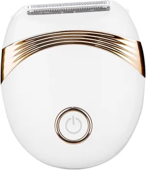 SAFIGLE Electric Epilator Hair Remover for Women Portable Hair Shaver for Body Face and Eyebrows Sleek Design Quick and Painless Hair Removal for Home and Travel