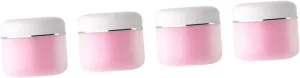 SAFIGLE Travel Toiletries Bottles 4-pack Face Lotion Bottles Leakproof Pp Material Compact for Women Go