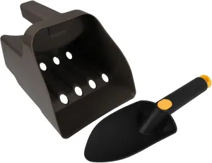 Sand Scoop for Efficient Metal Detecting Lightweight Sand Sifter Shovel for Beach and Ground Treasure Hunting Enhances Detection Results with Quick Sifting Accessories