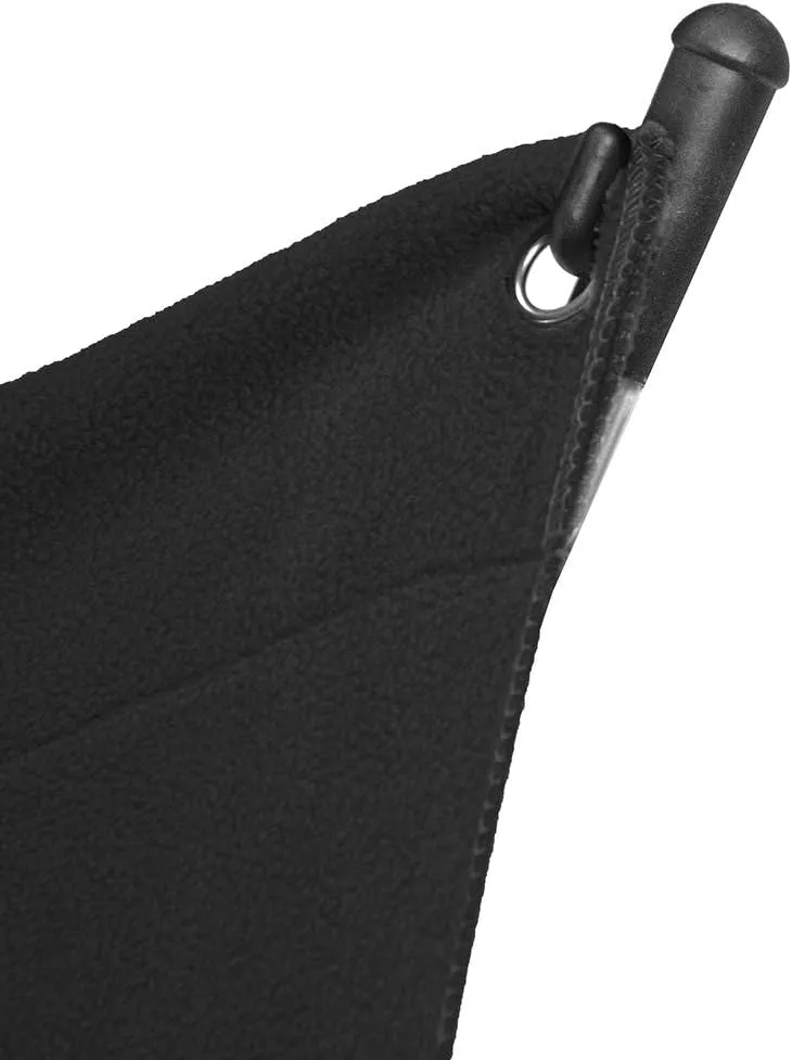 Savage Travel Backdrop Kit, Black Floor Extended Backdrop, Size 1.52m x 2.13m, Photo Backdrop with Aluminum Stand, Carry Bag with Shoulder Strap