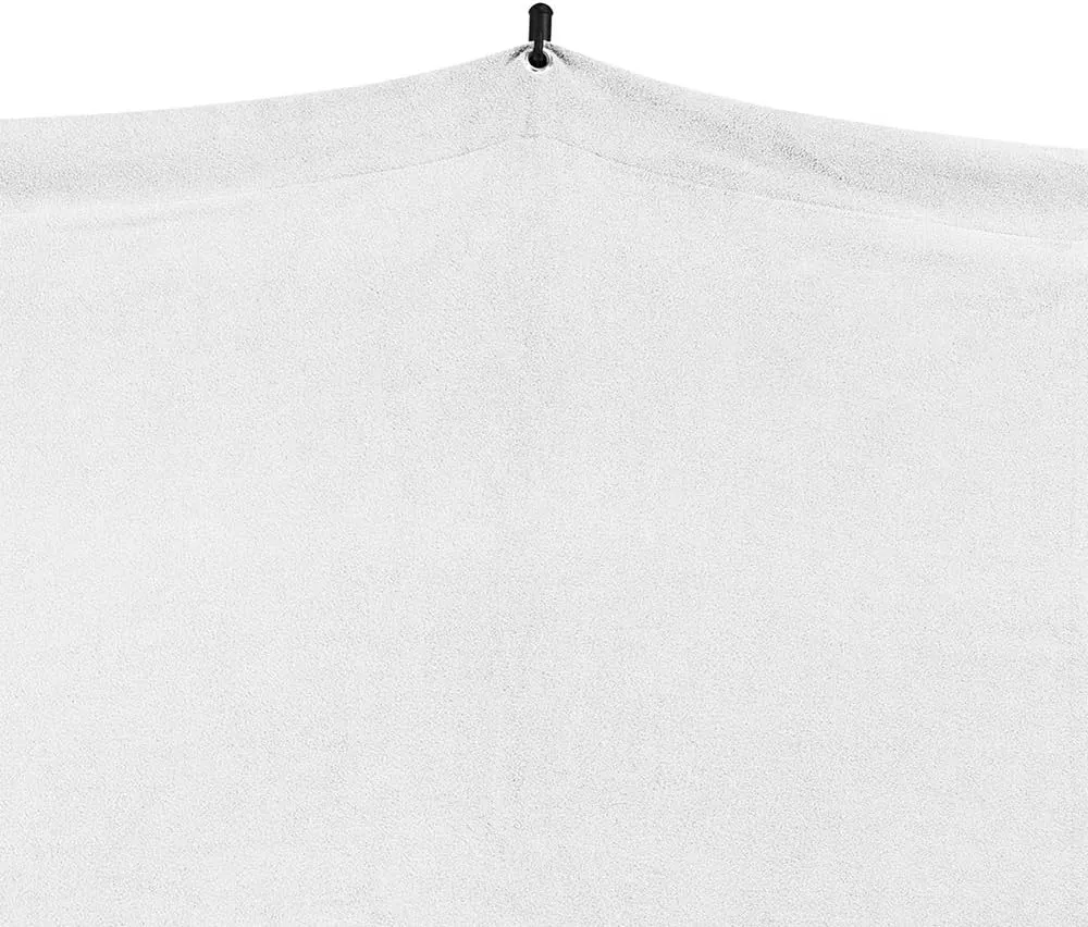Savage Travel Backdrop Kit, White Floor Extended Backdrop, Size 1.52m x 2.13m, Photo Backdrop with Aluminum Stand, Carry Bag with Shoulder Strap