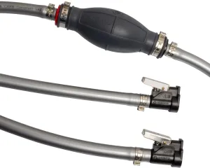 Scepter Marine Outboard Boat Motor Fuel Line Kit, Includes 7-Foot, 3/8 Inch Inner Diameter Fuel Line Hose, EPA/CARB Compliant Primer Bulb, Connectors, Fits BRP Johnson/Evinrude Boat Engines (08313)