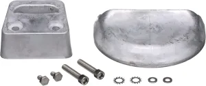 Seachoice Anode Kit, Volvo/OMC SX Engines, Aluminum, Cadmium-Free, Environmentally Friendly