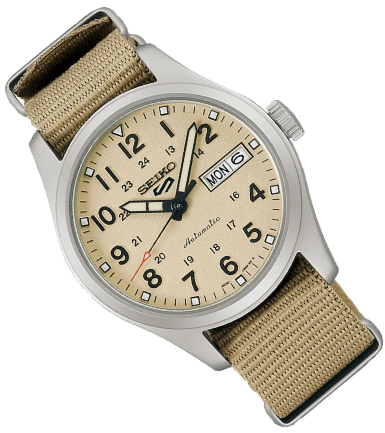 Seiko 5 SRPJ83K1 Sports Desert Kit Midfield Sports Style Automatic Watch for Men