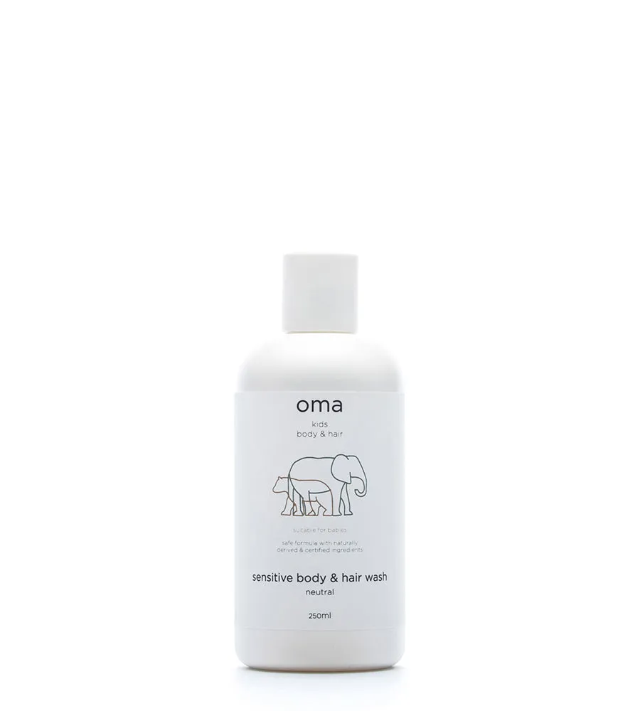 Sensitive Body & Hair Wash neutral, 250ml / 500ml