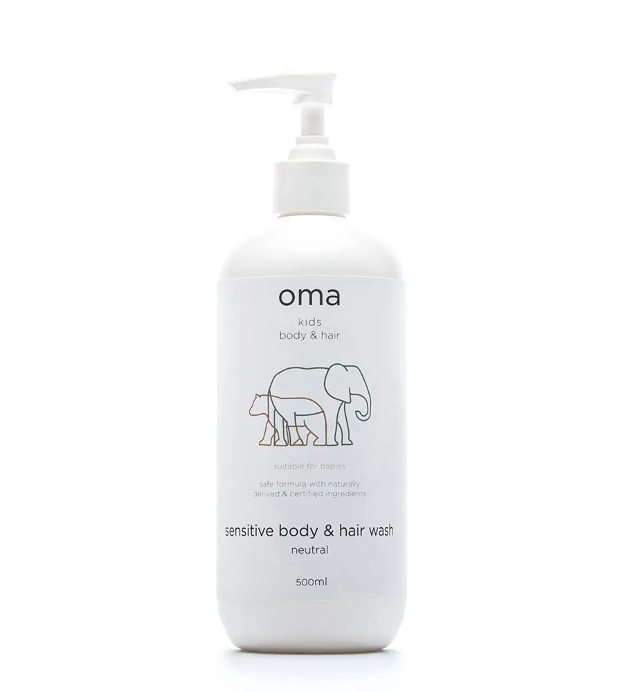 Sensitive Body & Hair Wash neutral, 250ml / 500ml