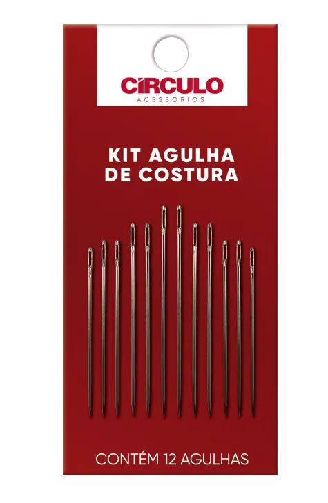 SEWING NEEDLE SET 12 UN