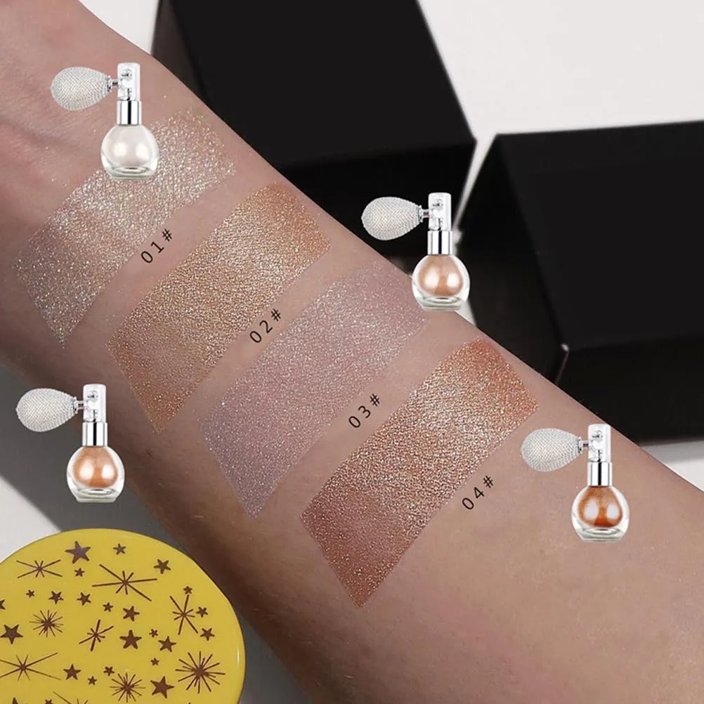 Shimmering Spray Powder, Glitter High Gloss Powder Body Glitter Spray Makeup Spray for Face Body
