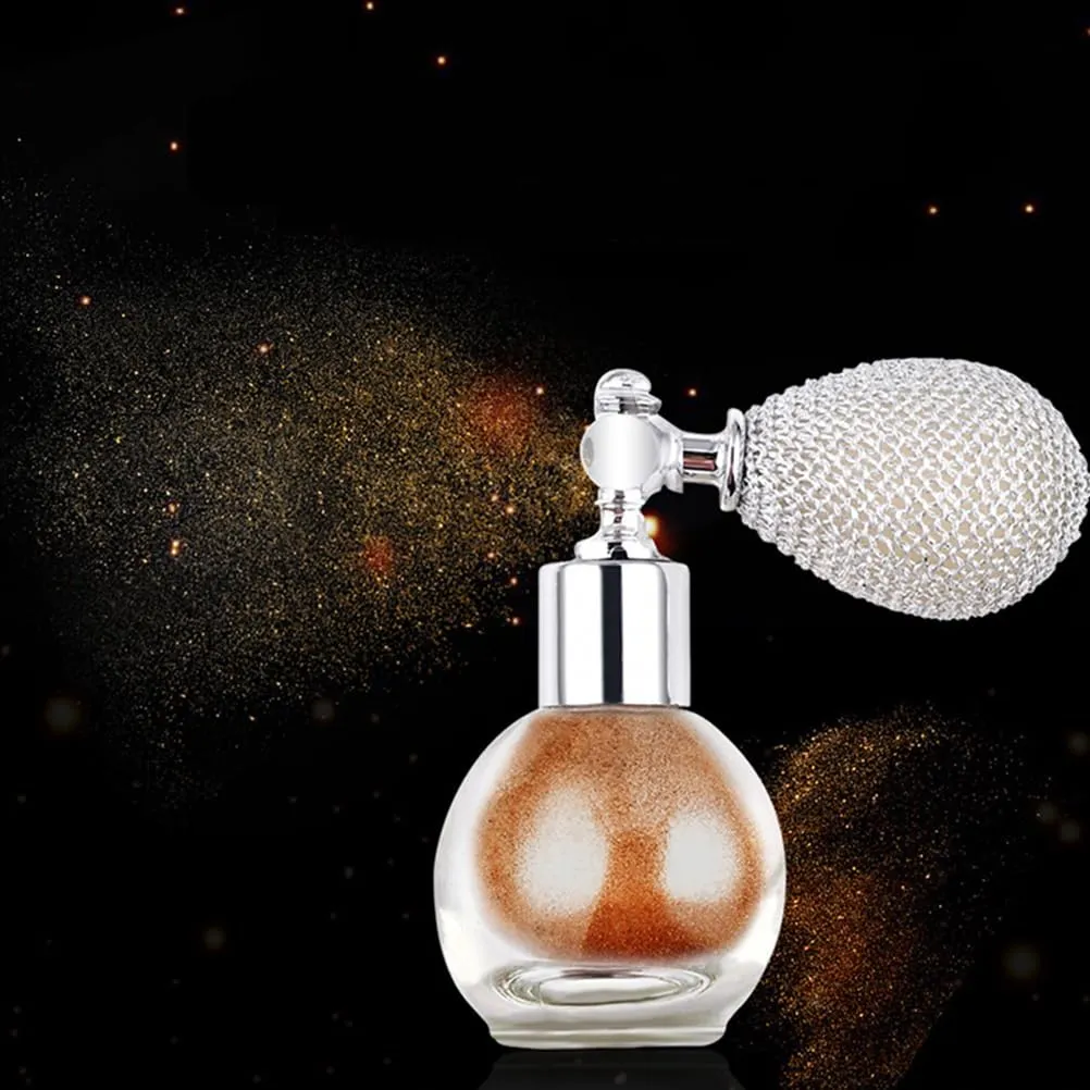 Shimmering Spray Powder, Glitter High Gloss Powder Body Glitter Spray Makeup Spray for Face Body