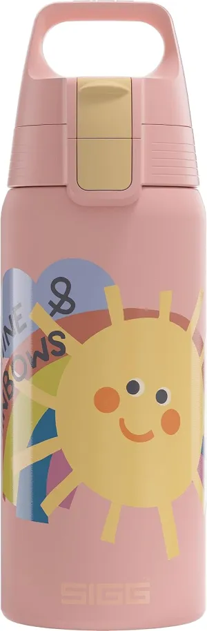SIGG - Insulated Kids Bottle - Shield One Therm - For Carbonated Beverages - Dishwasher Safe - Stainless Steel - 17 Oz