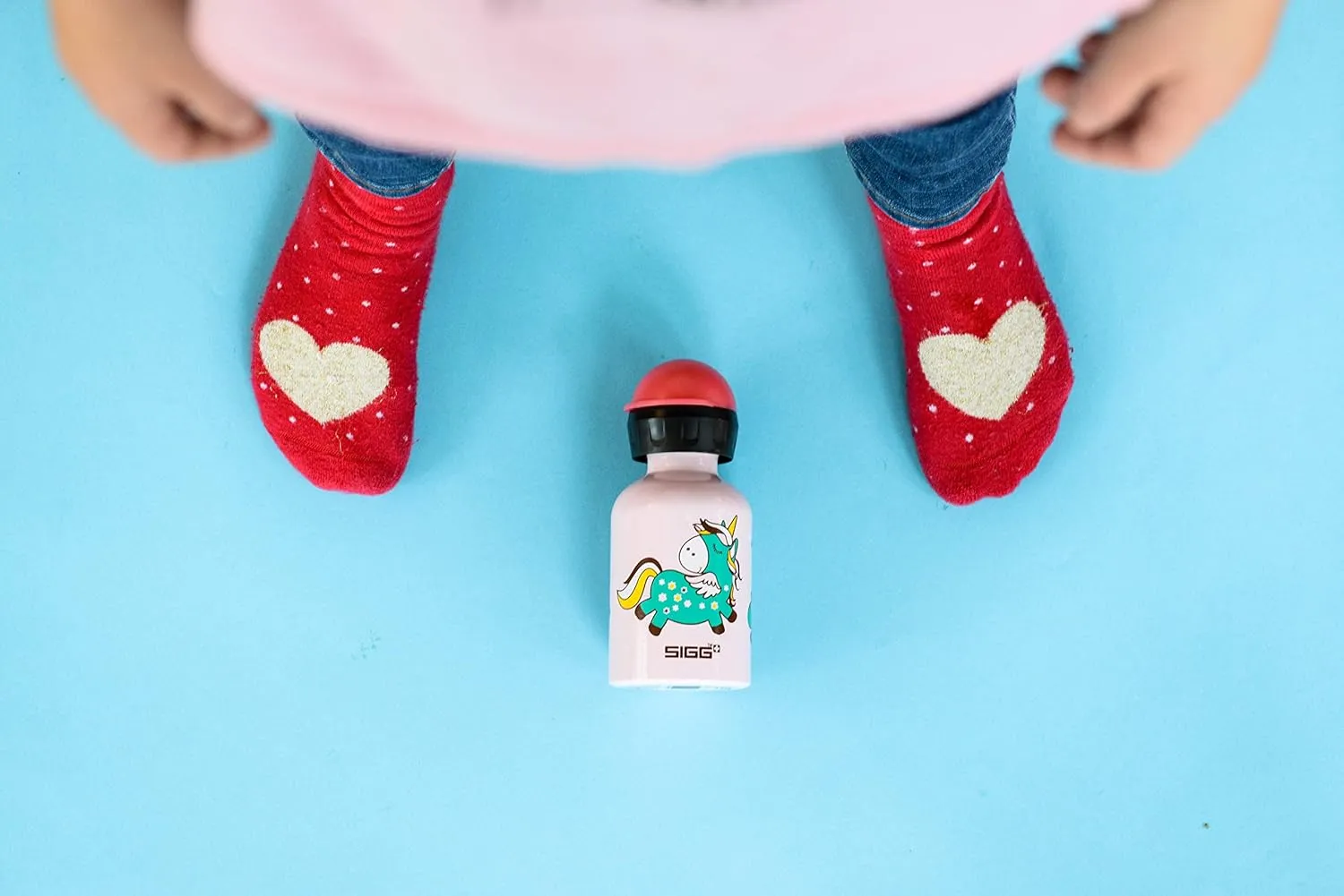 Sigg - Kids Water Bottle - KBT - Made in Switzerland - Leakproof - BPA Free - for Kindergarten, Preschool, School 10 Oz