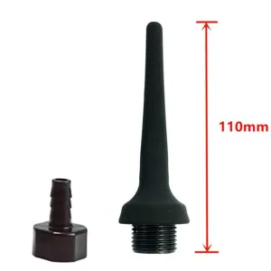 Silicone Enema Shower Nozzle for Healthy Rectal Anal Syringe Douche System Vaginal Cleansing Shower Head Anal Enema Cleaner