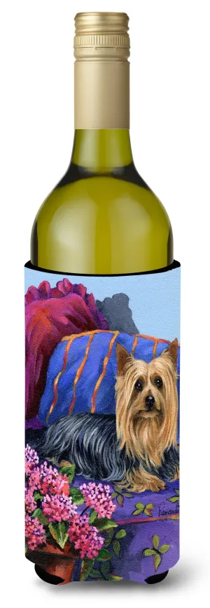 Silky Terrier Luxurious Wine Bottle Hugger PPP3192LITERK