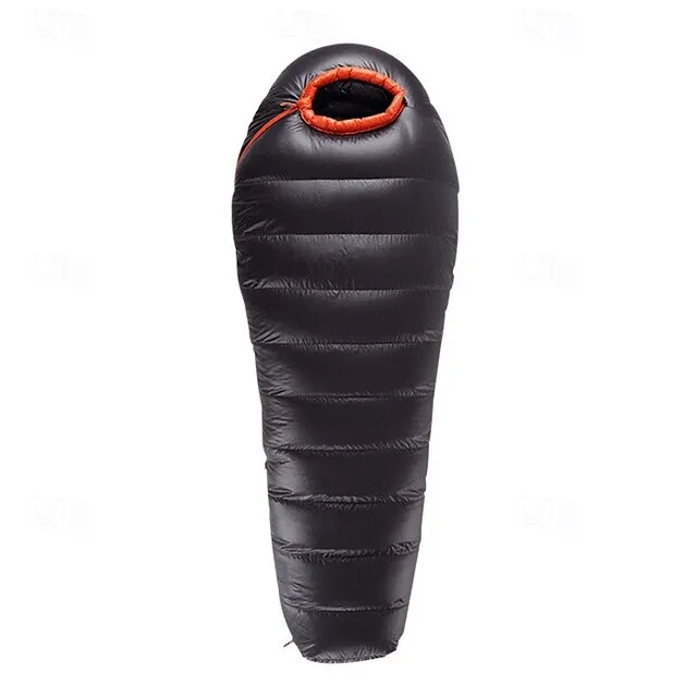 Sleeping Bag Outdoor Camping Mummy Bag for Adults 3-13 °C Single Duck Down Thermal Warm Portable Windproof Durable 180 cm Winter Autumn / Fall for Camping / Hiking Camping / Hiking / Caving