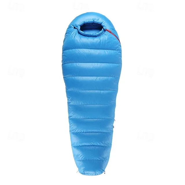 Sleeping Bag Outdoor Camping Mummy Bag for Adults 3-13 °C Single Duck Down Thermal Warm Portable Windproof Durable 180 cm Winter Autumn / Fall for Camping / Hiking Camping / Hiking / Caving