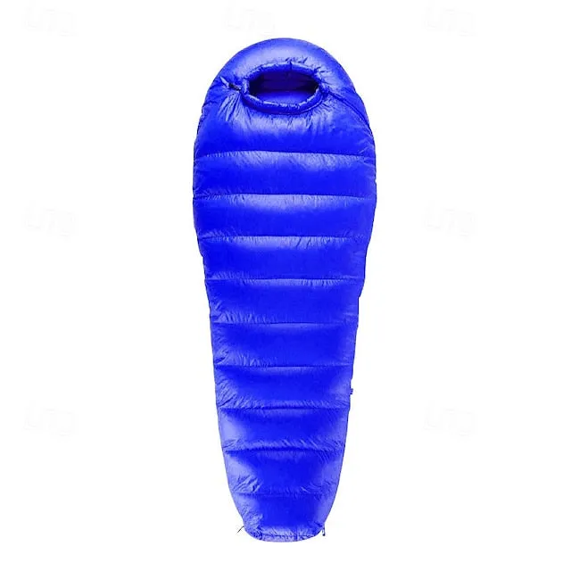 Sleeping Bag Outdoor Camping Mummy Bag for Adults 3-13 °C Single Duck Down Thermal Warm Portable Windproof Durable 180 cm Winter Autumn / Fall for Camping / Hiking Camping / Hiking / Caving