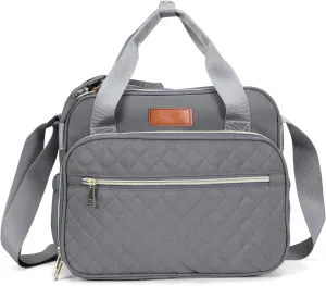 Small Diaper Bag Tote for Girls Baby Nappy Bag - Travel&Outdoor Stroller Organizer Cute Diaper Maternity Bag for Mom Daddy