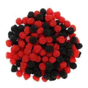 Smarty Stop Gummy Collections (Raspberries and Blackberries), 2 Pound (Pack of 1)