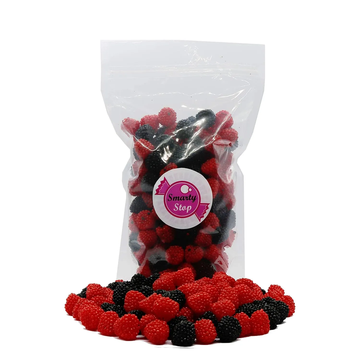 Smarty Stop Gummy Collections (Raspberries and Blackberries), 2 Pound (Pack of 1)