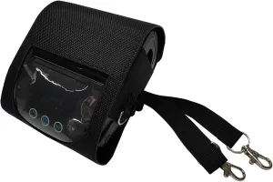 Soft Case with Shoulder Strap for Mobile Bluetooth Thermal Printers - Compatible with Zebra ZR328, ZR138, ZQ320, ZQ220 - Protective Bag for Printers