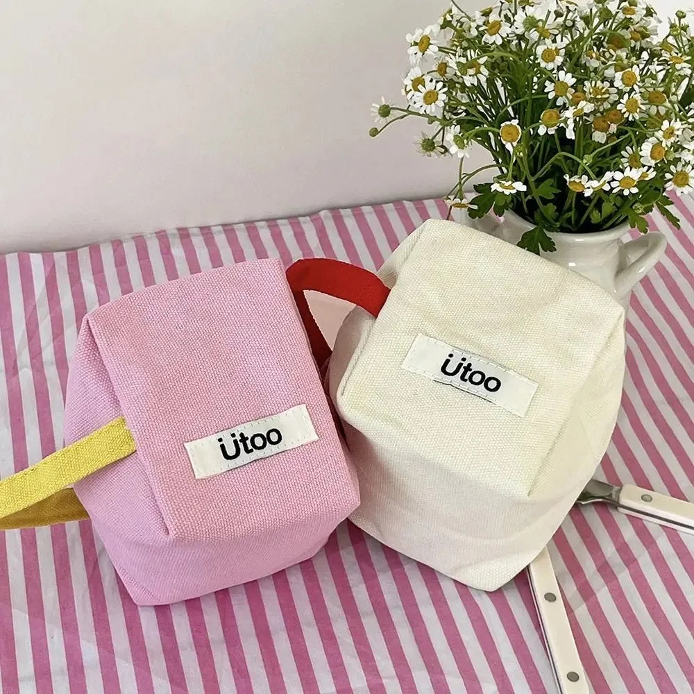 Solana | Compact Canvas Cosmetic Bag