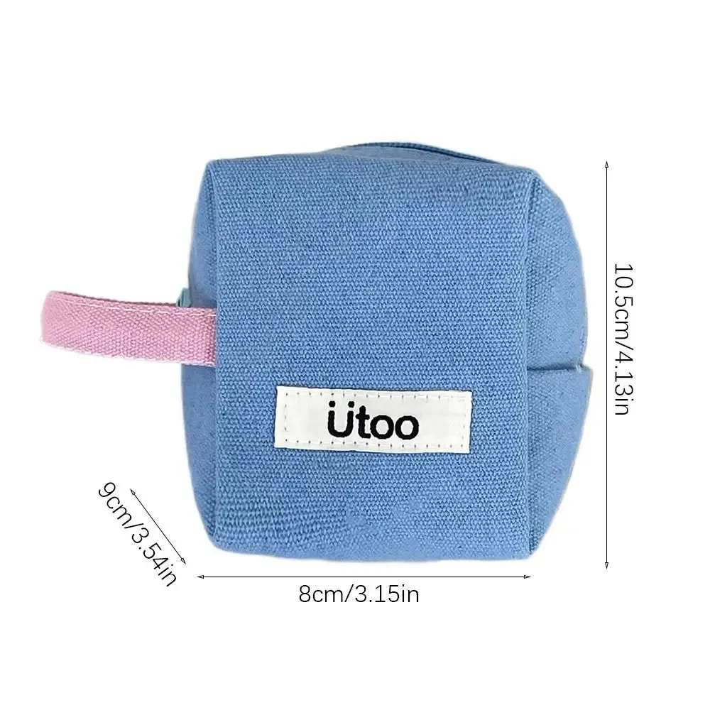 Solana | Compact Canvas Cosmetic Bag