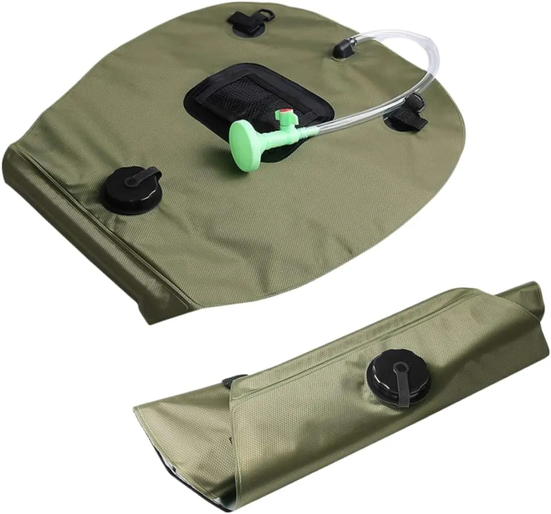 Solar Bag for Outdoor Activities 20l Camping Shower Storage Bag Portable Shower Bucket for Beach Hiking Travel