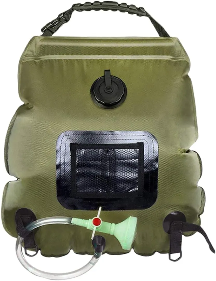 Solar Outdoor Shower Bag 20l Portable Shower for Camping Hiking Beach Travel