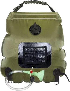 Solar Outdoor Shower Bag 20l Portable Shower for Camping Hiking Beach Travel