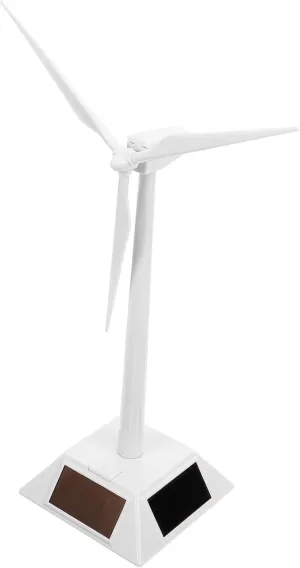 Solar Windmill Model for DIY Educational for Assemble Your Own Solar Powered Windmill Science Experiment Craft