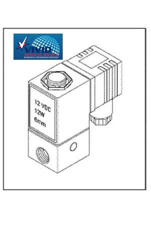 Solenoid Valve (6mm) for Tuttnauer TUV085