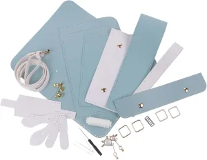 SOPOTUTU 1Set DIY PU Leather Bag Making Kit Complete Craft Set for Handmade Shoulder Crossbody and Handbags Present for Friends and Family Capacity Lightweight and Portable