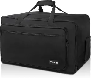 Speaker Carrying Bag with Thickened Sponge for Compact 10" Speaker Cabinets; Heavy-Duty Fits QSC K10, Yamaha DXR10 and more (IT-TOTE10), Black