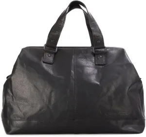 Spikes & Sparrow Leather Weekend Bag/Sports Bag Silverado