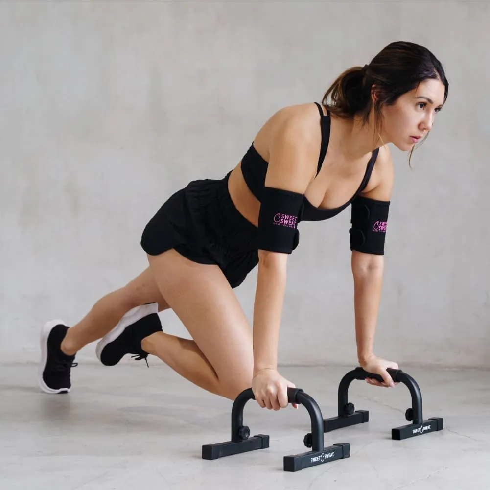 Sports Research Sweet Sweat Arm Trimmers for Men & Women | Increases Heat & Sweat Production to The Bicep Area